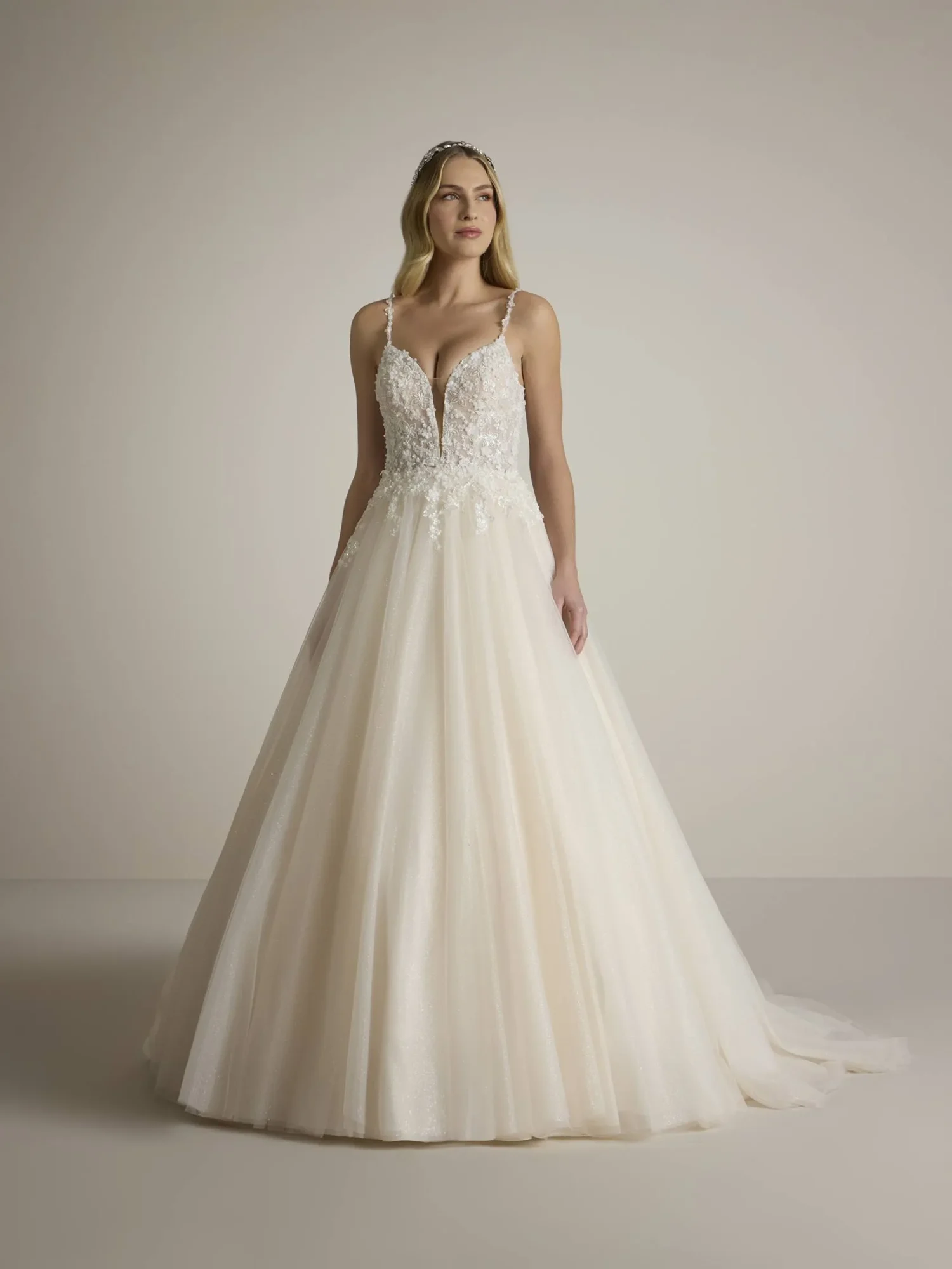 romantisches glitzer brautkleid von ladybird